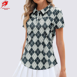 Lightweight Activewear <b>Women</b> Golf <b>Polo</b> <b>Shirts</b> Crafted With Breathable Fabric And Comfortable Fit For Daily Performance - Product Image 4