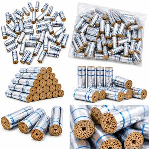 LIPTIPS Filtros de Paja de Maíz Naturales, Ecológicos y Biodegradables para Fumar Cigarros |   Color Plateado Metálico | Tamaño 9x20mm - Product Image 5