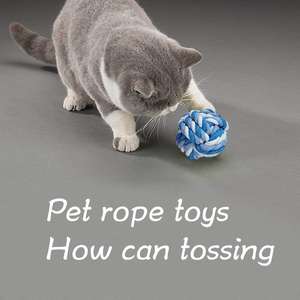 Suministro al por mayor: Juguete ecológico personalizado para perros, de algodón natural, lavable, con cuerda para masticar, duradero, para la dentición. - Product Image 2