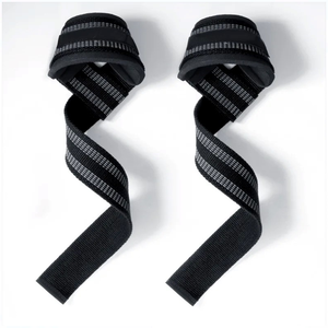 Boer Custom Logo Adjustable Polyester Cotton Fitness Wrist Wraps Support Gym Equipment Weight Lifting Strap - Product Image 2