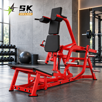Machine à Squat Commercial SK Factory Direct Wholesale, Machine à Squat à Charge Libre, OEM ODM, Logo Personnalisé, Usine de Gymnastique Chinoise