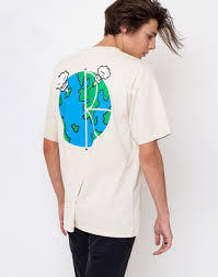 Camiseta de Manga Corta para Hombre de Alta Calidad 2026, Blanca, de Algodón, Estilo Urbano, con Gráfico Colorido de Tierra con la Frase "Each Bend Brings Path" - Product Image 3