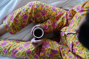 Pijama de algodón para mujer, camisón de verano para la playa, camisón de algodón suave estampado, camisón con botones, camisa de pijama estampada - Product Image 5