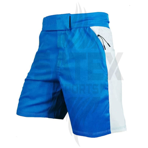 Premium Quality Latest Design Stretch Boxing <b>Shorts</b> Breathable 100% Polyester Satex Sports Customized Logo & Color Unisex - Product Image 2
