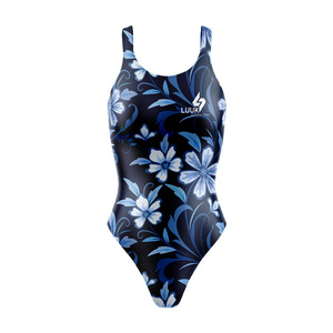 Maillot de bain une pièce léger et extensible pour femme, dos en U, fabricant professionnel de maillots de bain, OEM ODM - Product Image 4