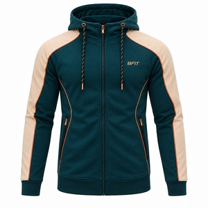 <b>Men</b>’s Athletic Tracksuit Set with Full Zip Jacket and Tapered <b>Joggers</b> for Training Travel and Teamwear - Product Image 2