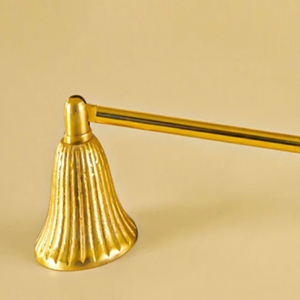 ที่ดับเทียนทองเหลืองแท้ รูปทรงระฆังทันสมัย ที่ดับเทียนโลหะ - Product Image 3