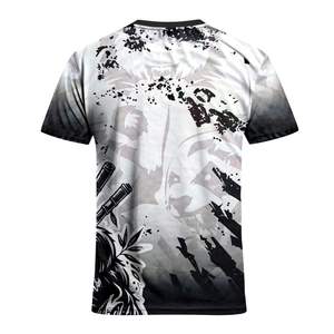 Maillot de football personnalisé à faible quantité minimale de commande, imprimé par sublimation, avec nom et numéro d'équipe, 100 % polyester, col rond, pour homme et femme - Product Image 2