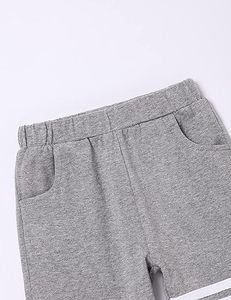 Nuevo Conjunto de Ropa Infantil Unisex de 2 Piezas, Sudadera de Manga Larga y Pantalones de Color Sólido, Ropa de Invierno para Niños Pequeños, Colores Personalizados, Transpirable - Product Image 6