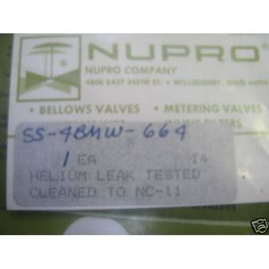 วาล์วควบคุมการจ่ายน้ำมันรุ่นใหม่ Nupro SS-4BMW-664, VCR - อุปกรณ์และอะไหล่เซมิคอนดักเตอร์ระดับโลกที่เชื่อถือได้ - Product Image 4