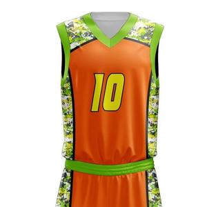 Conjunto de Camiseta y Pantalones Cortos de Baloncesto Personalizados al por Mayor, Diseño Sublimado, Secado Rápido, Transpirable, Uniforme de Equipo, Ropa Deportiva - Product Image 4