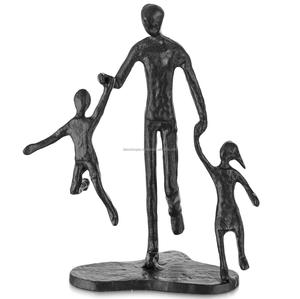 Esculturas de estatuillas de amor artesanales de Metal hechas a mano de alta calidad para un lujoso estilo de Mesa de la India - Product Image 1