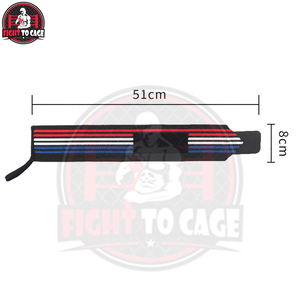 Muñequeras Deportivas de Algodón de Alta Densidad, Calidad Premium, Ajustables, con Rayas, Resistentes, para Levantamiento de Pesas, para Adultos - Product Image 6
