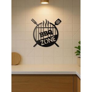 Decorazione Murale Rotonda in Ferro 3D Stile Vintage per Arredamento Rustico - Cornice di Lusso - Regalo di Halloween e Natale - Product Image 4