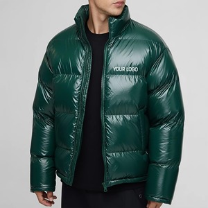 Blouson Bomber Matelassé Personnalisé pour Homme, Style Hip-Hop, Imperméable et Coupe-Vent, avec Capuche, Design Unique sur le Devant en Toile, Tendance, Qualité OEM - Product Image 1
