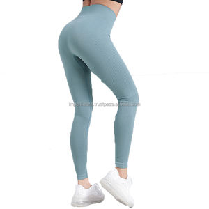 Custom Made Spandex Comfortable <b>Women</b> Clothes High Waist Leggings <b>Yoga</b> <b>Pants</b> Leggings Gym Wear Fitness Workout Sets for <b>Women</b> - Product Image 2