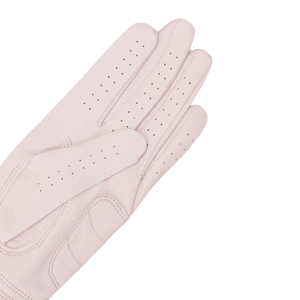 Gant de golf pour main droite en cuir véritable antidérapant à enfiler unisexe rose – Produit le plus vendu - Product Image 4