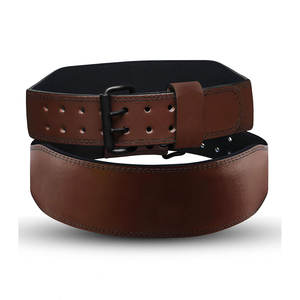 เข็มขัดยกน้ำหนักแบบมีแผ่นรองรับขนาด 4 นิ้ว พร้อมหัวเข็มขัด อุปกรณ์เสริมสำหรับออกกำลังกาย ช่วยพยุงหลัง - Product Image 1