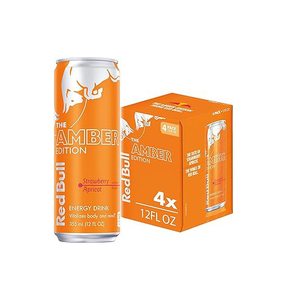 Bebida Energética Red Bull Edición Verano Sabor Albaricoque y Fresa, 24 Latas de 250ml con Taurina, Vitaminas B y Azúcar Real, Pedido al por Mayor - Product Image 3