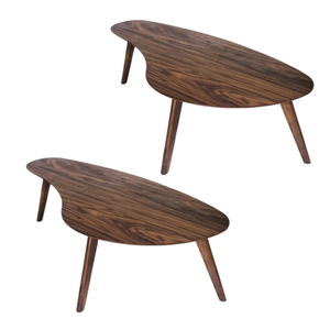 Table basse convertible en bois massif de qualité supérieure au design moderne personnalisable pour la maison, le salon, les options de couleur personnalisées directes - Product Image 5