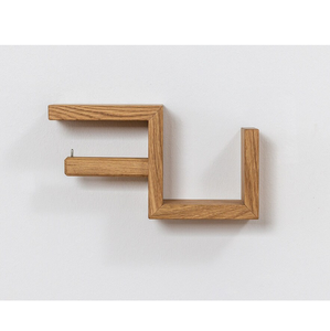 Porte-rouleau de papier toilette en bois au design moderne, support de rangement de cuisine, vente directe usine, support de papier essuie-tout, prix de gros - Product Image 6