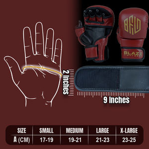 Guantes de MMA personalizados para Kickboxing y Artes Marciales, guantes de sparring de MMA de 7oz y guantes de entrenamiento para grappling, guantes de UFC y Muay Thai - Product Image 6