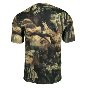 T-shirt de chasse à impression numérique Camopic Fire 3D fabriqué en Turquie, vente en gros - Product Image 4