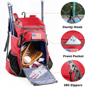 Bolsas de Béisbol Personalizadas de Poliéster para Hombre y Mujer, Bolsa de Equipamiento Sublimado para Equipos - Product Image 4