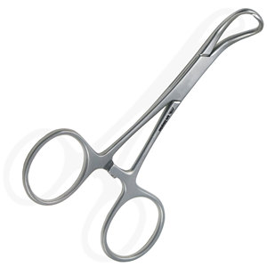 Abrazaderas de toalla Backhaus de acero inoxidable con bloqueo quirúrgico Manual de 3,5 pulgadas, instrumentos de cirugía oftálmica básicos - Product Image 1