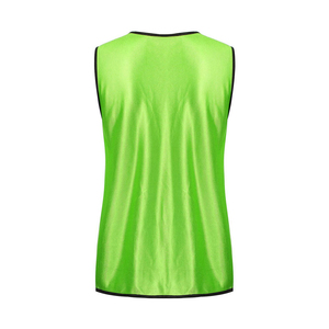 Petos de entrenamiento de fútbol personalizados, chalecos de malla para práctica de fútbol, fabricante de Pakistán, exportación OEM, suministro al por mayor - Product Image 2