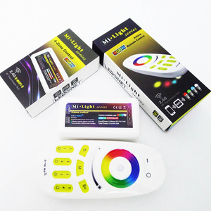 Chất lượng cao mini ánh sáng 4-khu RF 2.4 Gam màn hình cảm ứng RGBW <span class=keywords><strong>RGB</strong></span> từ xa fut096 LED ánh sáng <span class=keywords><strong>RGB</strong></span> RGBW điều khiển từ xa - Product Image 6