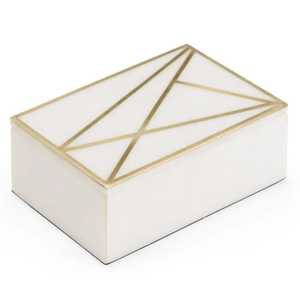 Simple Natural Pine Wood Jewelry <b>Box</b> Unfinished Timber <b>Keepsake</b> Storage Case With Vintage Metal Latch For DIY Craft Projects - Product Image 2