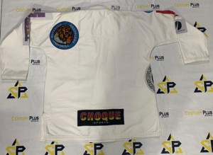 ชุดยิมโนะ BJJ รุ่น Custom Shoyorol Batch 124 Federation V2 Unbleached ลายปีมังกร ผ้าฝ้าย 100% 440gsm ป้องกันการหดตัว - Product Image 3