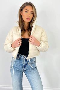 Gran oferta, chaqueta acolchada de Invierno para mujer más fría, chaqueta acolchada de algodón, abrigos gruesos cálidos para mujer, chaquetas para mujer, Top corto - Product Image 4