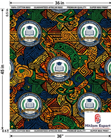 Fabricante de Telas con Estampado Africano Personalizado, Proveedor Textil OEM ODM para Nigeria, Ghana, Kenia y Senegal
