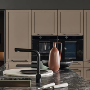 Proyecto JY, Fábrica en Vietnam, Gabinetes de Cocina Modernos de Estilo Europeo, Estilo Shaker, Muebles Modulares de Melamina MDF, Tendencia Actual - Product Image 3