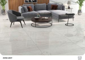 Majestic Aura - Baldosa de Porcelana Brillante de Gran Formato, 600x1200 mm, 60x120 cm, 24x48 Pulgadas, Superficie Decorativa para Residencias de Primera Calidad - Product Image 4