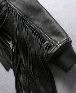 Direct Factory Sale High Quality Winter Men's Cow Skin Leather <b>Fringe</b> Jacket Customized Sizes Waterproof & Windproof Breathable - Product Image 6