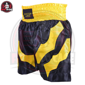 Nuevos y Modernos Shorts de Boxeo FIGHT to CAGE GEARS con Logotipo Personalizado, para Kick Boxing y Muay Thai, Transpirables, de Poliéster, para Entrenamiento, OEM/ODM, Otoño - Product Image 4