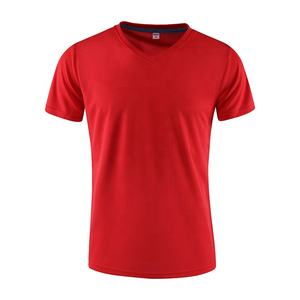 Camiseta informal de calidad para hombre, camisa de manga corta con cuello en V, de bambú 100% - Product Image 4