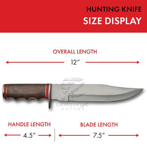 Couteaux de chasse en stock, vente chaude, couteaux de chasse professionnels, couteaux de chasse de haute performance - Product Image 5