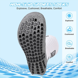 Calcetines Deportivos de Silicona con Agarre, Personalizables, de Tela Elástica, para Fútbol, con Opción de Personalización con Logotipo - Product Image 2