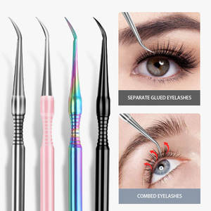 Wholesale Stainless Steel Individual Eyelash Extensions Tool Easy-to-Use False Lash Stick for Beauty Supply - Product Image 5