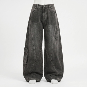 Jeans bootcut vintage pour hommes, sur mesure, pour marques de vêtements américaines, fournisseur en gros de marques privées - Product Image 1