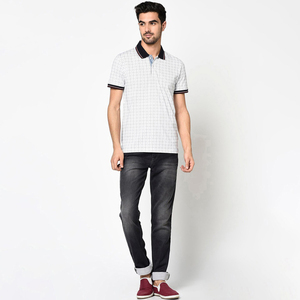 Polo pour hommes respirant, personnalisable avec motif imprimé, modèle 2026, haute qualité, 100 % coton, confortable, service OEM - Product Image 4