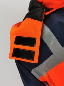high vis breathable cotton polyester safety Coveralls Suit Durable Custom Logo Workwear Level D Protection Anti-Chemical <b>Fire</b> - Product Image 5