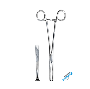 Pinzas de Acero Inoxidable de Alta Calidad para Extracción de Amígdalas, Rectas, 19 cm, Fabricante y Exportador de Instrumentos Quirúrgicos - Product Image 3