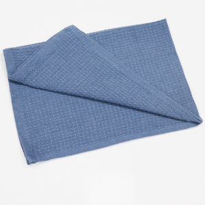 Serviette de cuisine en coton 100% uni, gaufré, de haute qualité, super absorbante, au prix le plus bas - Product Image 5