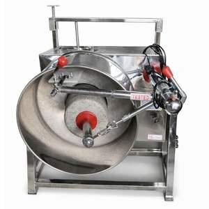 Machine à moudre humide entièrement automatique de qualité commerciale, moteur en acier inoxydable |   Broyeur de pâte à idli et dosa inclinable, capacité de 10 L/h pour hôtel - Product Image 2