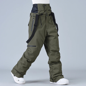 Pantalones de Esquí Profesionales Unisex con Colores Personalizados - Tex 220g Impermeables 100% Poliéster Aislamiento Sintético Cálidos y Resistentes al Viento - Product Image 2